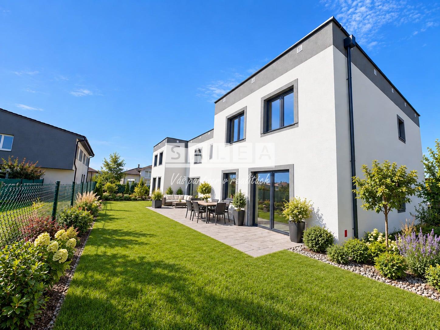 NOVOSTAVBA 4-izbového rodinného domu v MALINOVE | 119 m² | 3 PARKOVACIE MIESTA