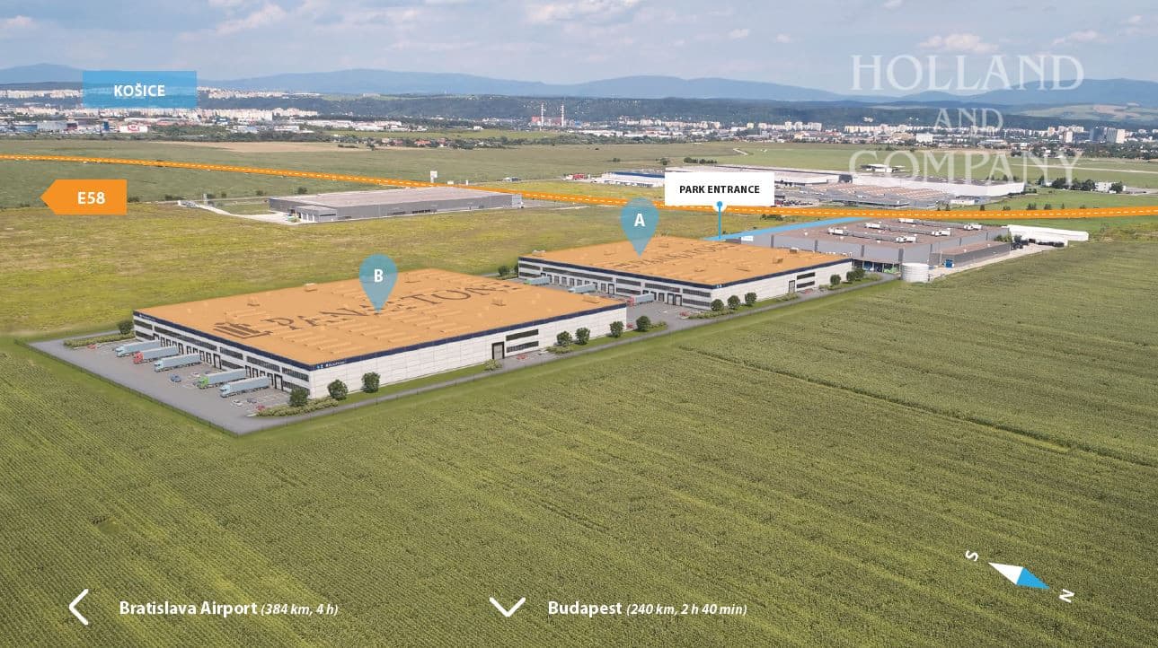Skladová plocha Kosiče, 5000 m2