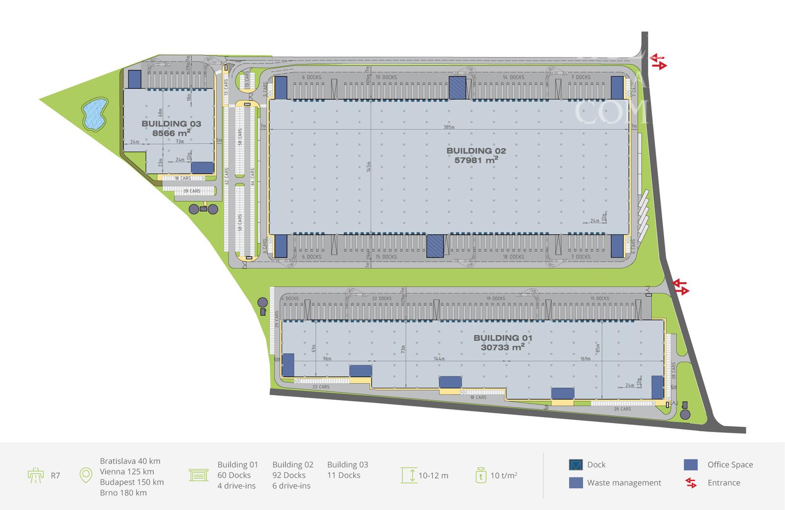 Sklad Dunajská Streda od 7000 m2