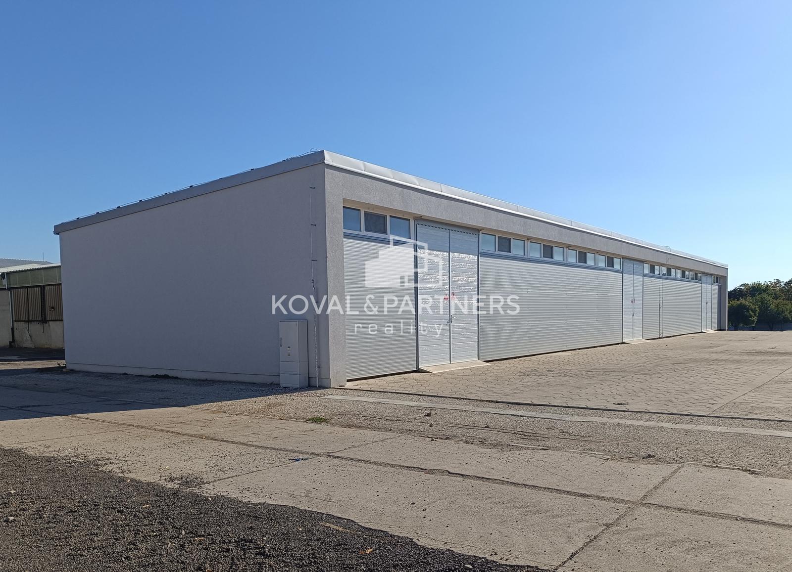 Prenájom moderných skladov 335 m² – flexibilné priestory