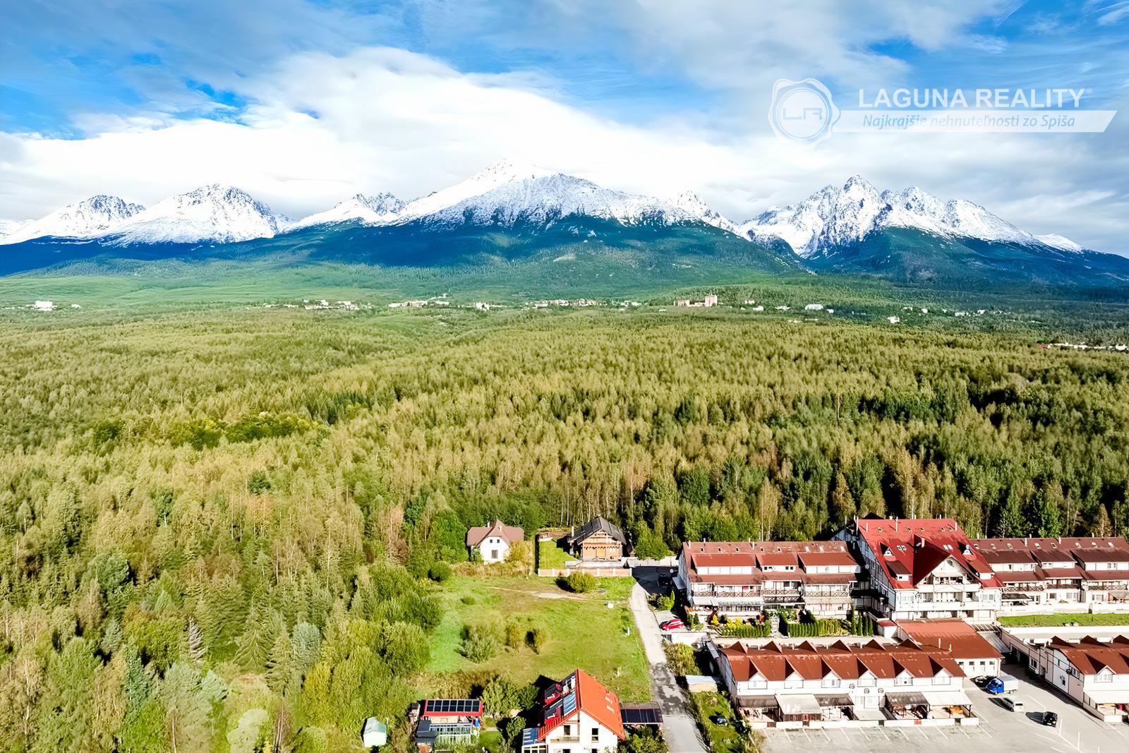 Stavebné pozemky (772 + 770 m²) pod Starým Smokovcom, Vysoké Tatry
