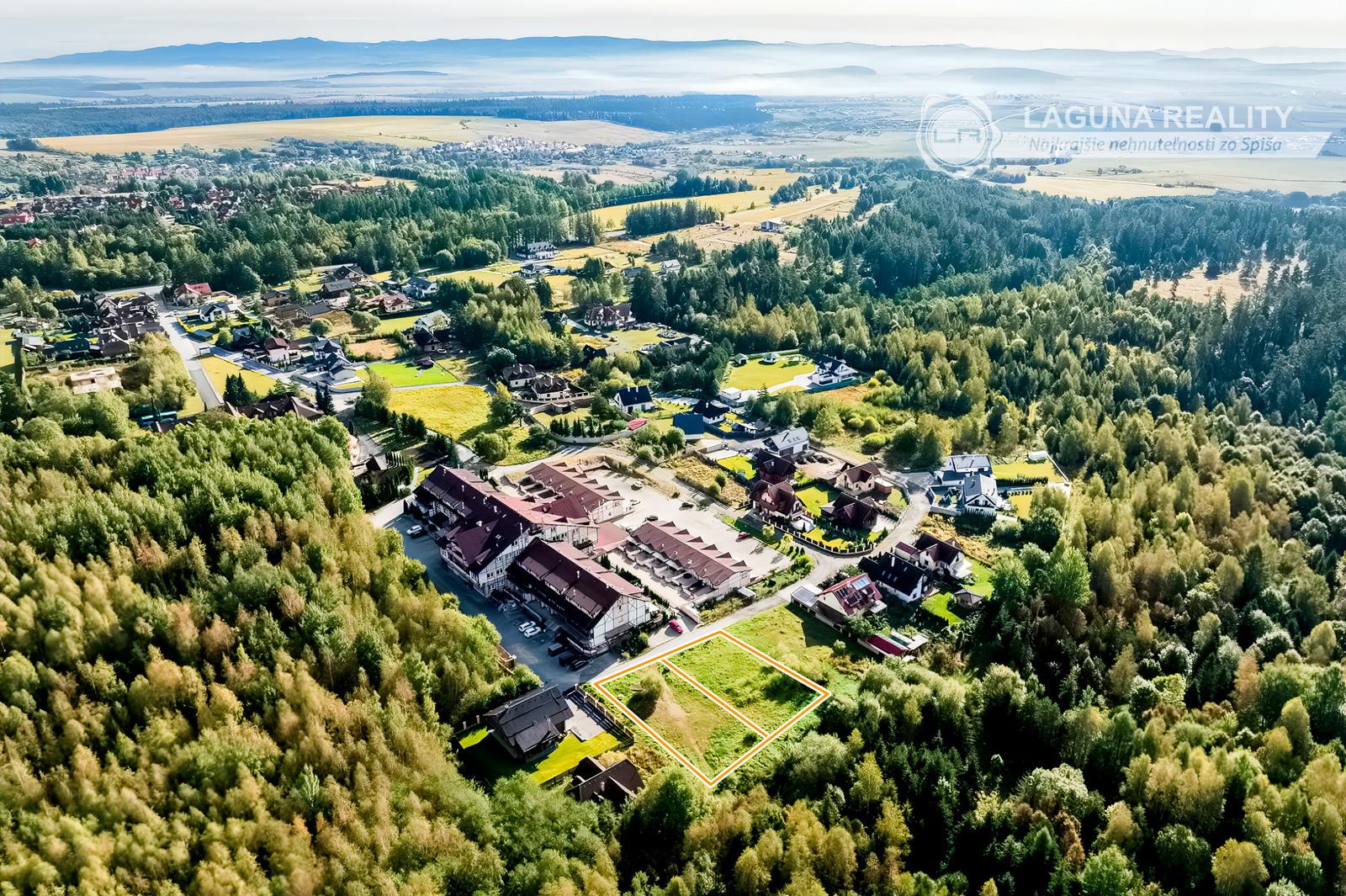 Stavebné pozemky (772 + 770 m²) pod Starým Smokovcom, Vysoké Tatry – fotka 2