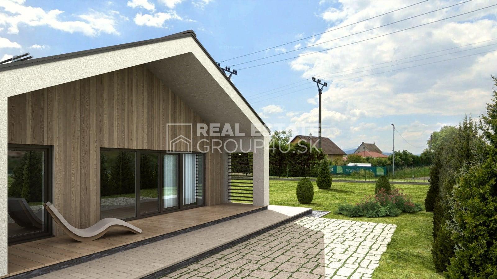 BUNGALOV NA SLNEČNOM ROVINATOM POZEMKU - SLAVNICA