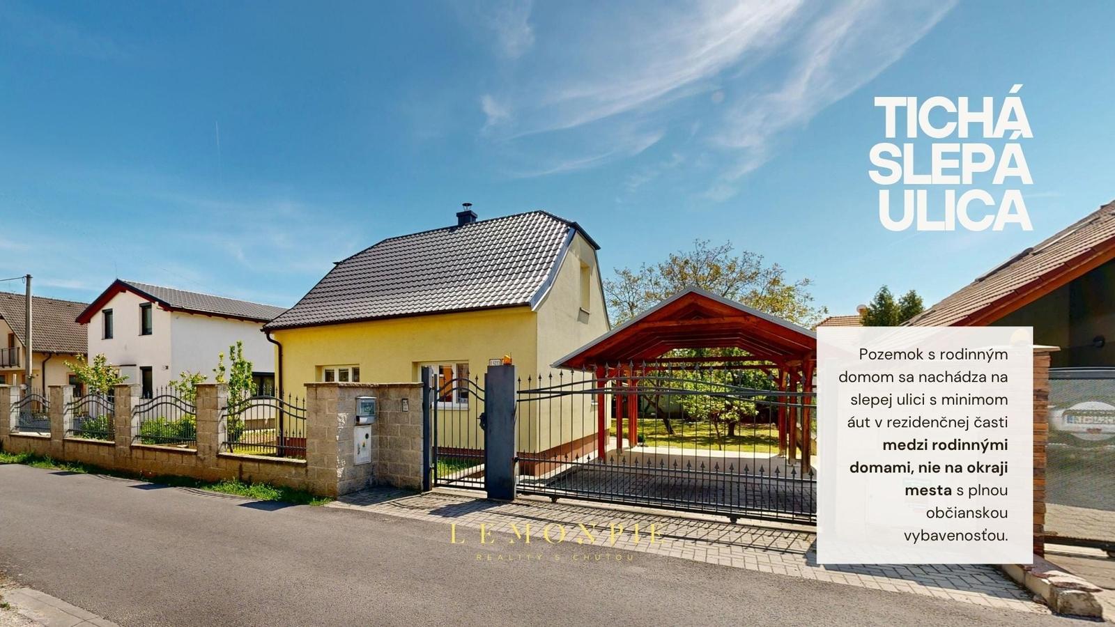 Na predaj pozemok 705 m² v slepej ulici s domom v Ružinove – fotka 2