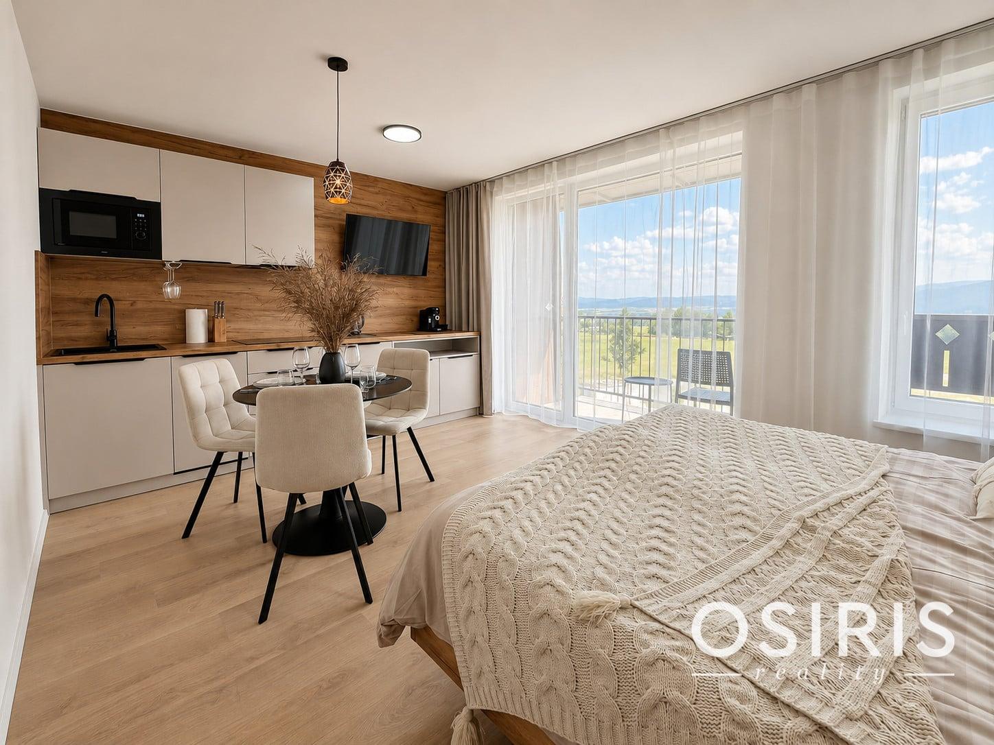 Kompletne zariadený nadštandardný 1-izbový apartmán – Gerlach Rezort – fotka 2