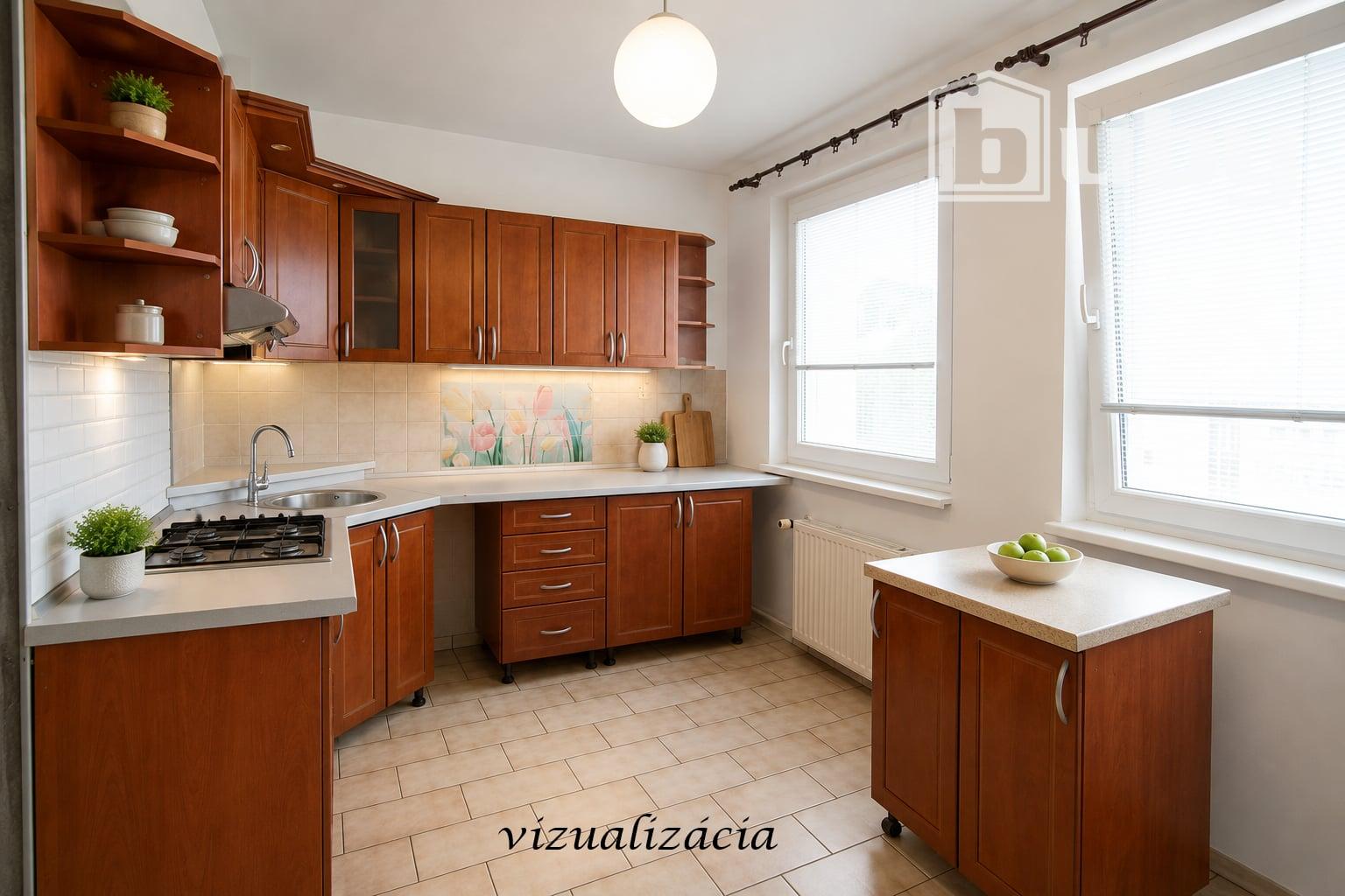 Na predaj 4 izbový byt s dvomi loggiami 91 m2, Martin – Záturčie.