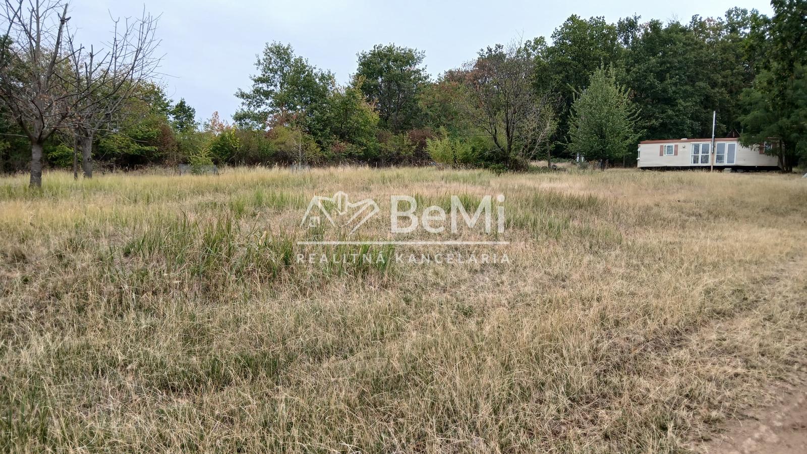 Krásny, veľký pozemok 10 000 m2 s mobilným domom, vinicou a ovocným sadom - Kozárovce (037-14-MIMI) – fotka 2
