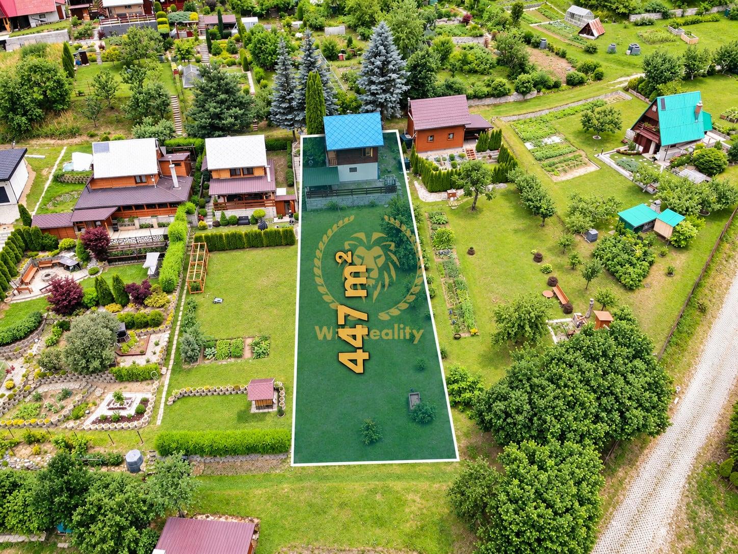 🌲ZÁHRADNÁ CHATKA NA PREDAJ | 447 m² | TVRDOŠÍN