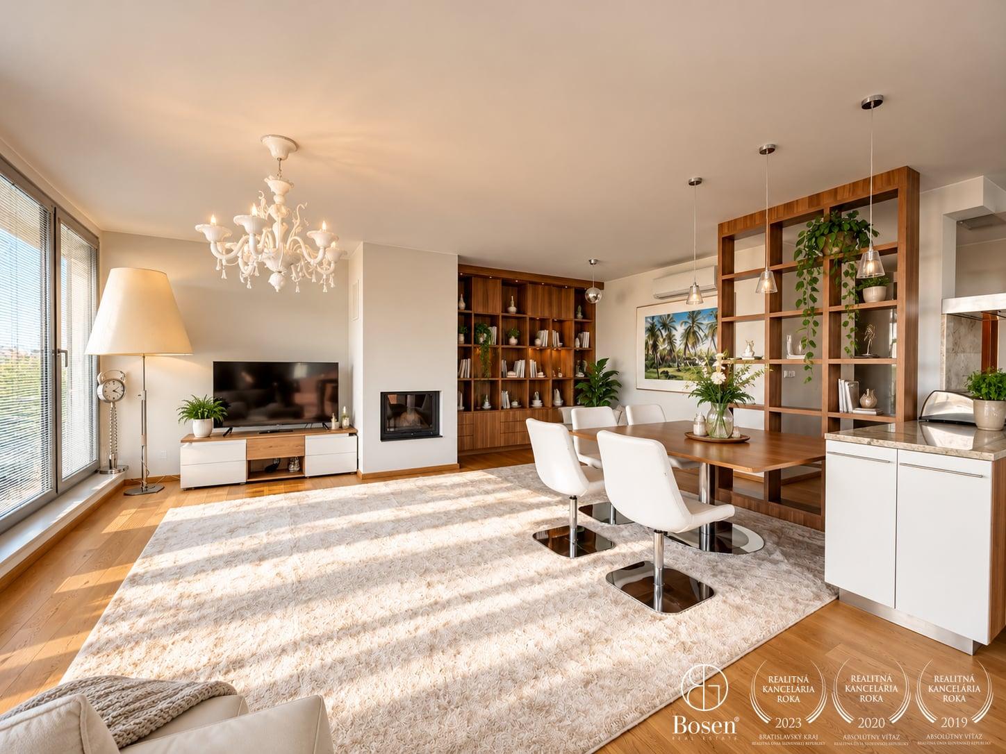 BOSEN | Brečtanová – veľkorysý 3 izbový byt s výhľadmi, Bratislava, 134 m2 – fotka 2