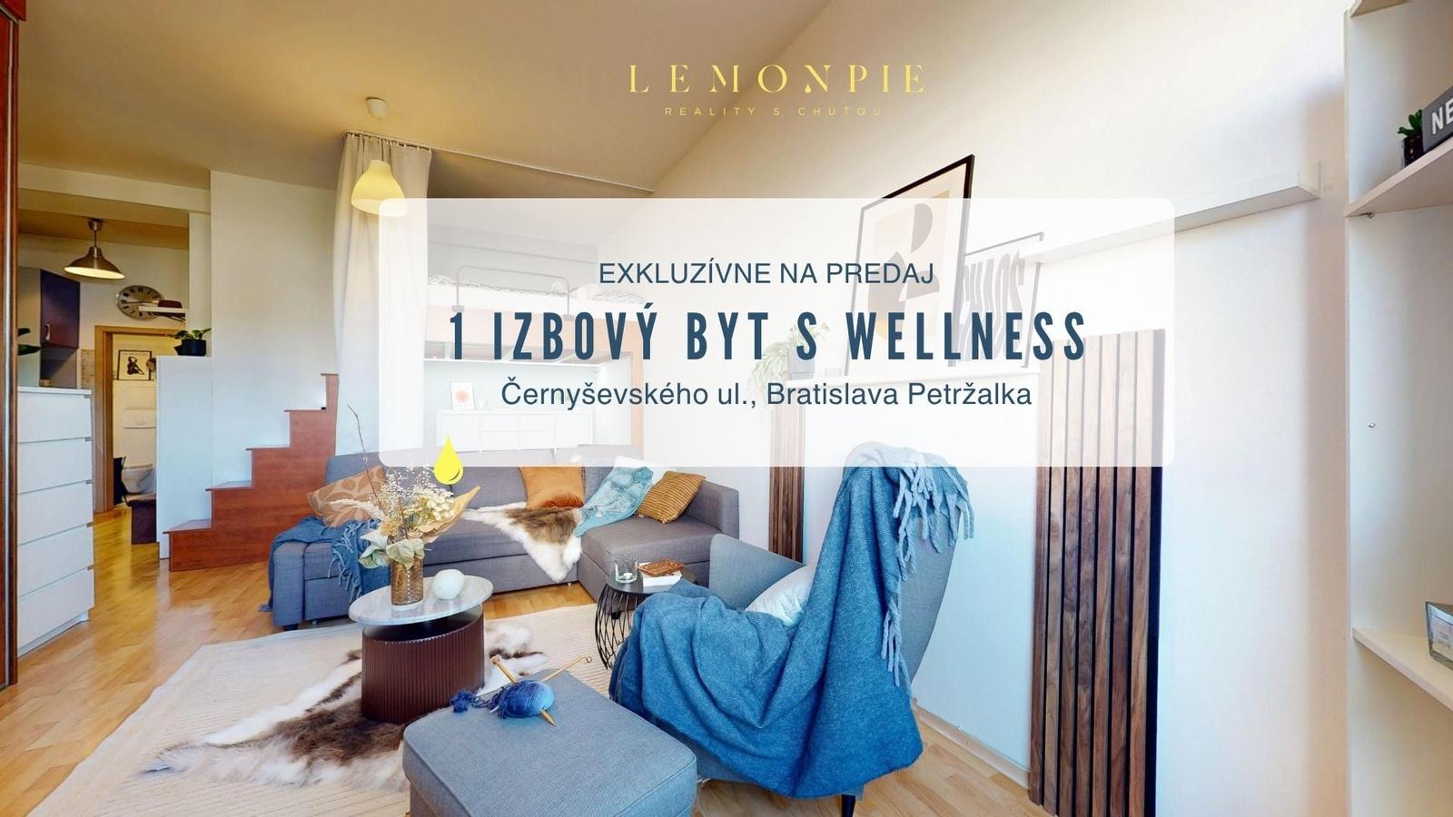 NA PREDAJ 1i byt s wellness zázemím v cene na Černyševského