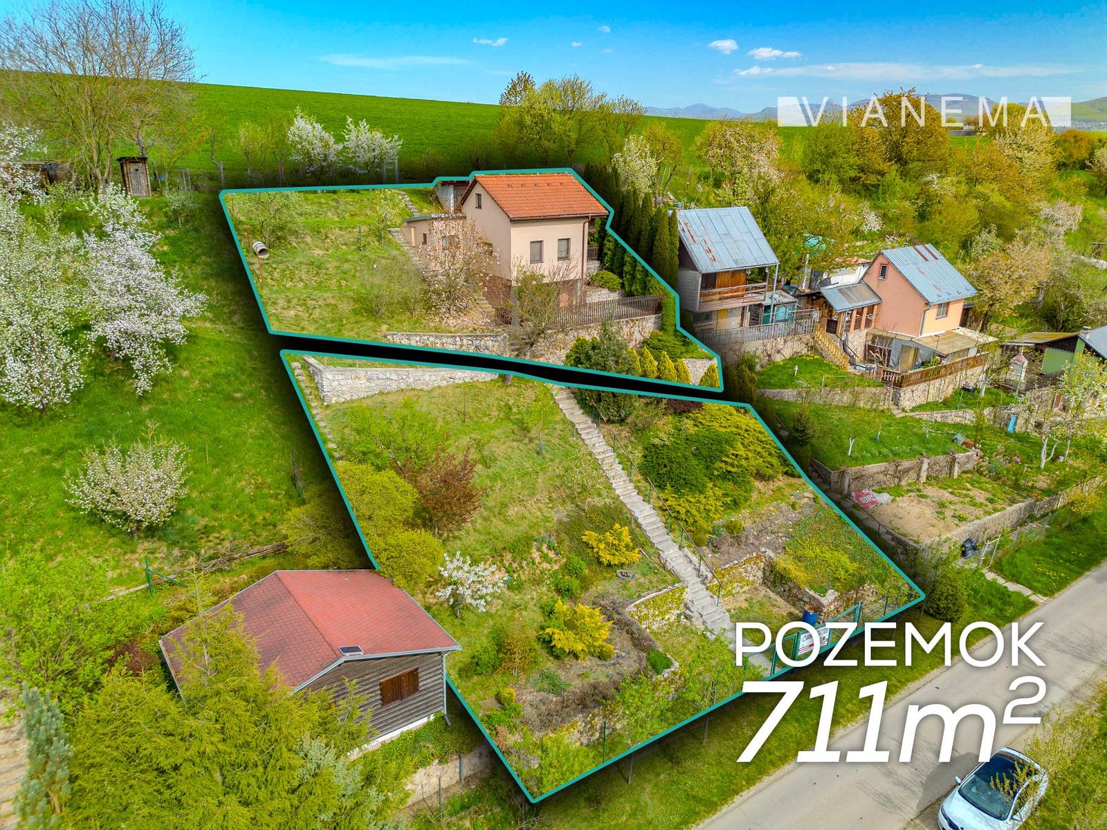 Chatka pre oddych s pozemkom 711 m² v Nemšovej – Ľuborča – fotka 2