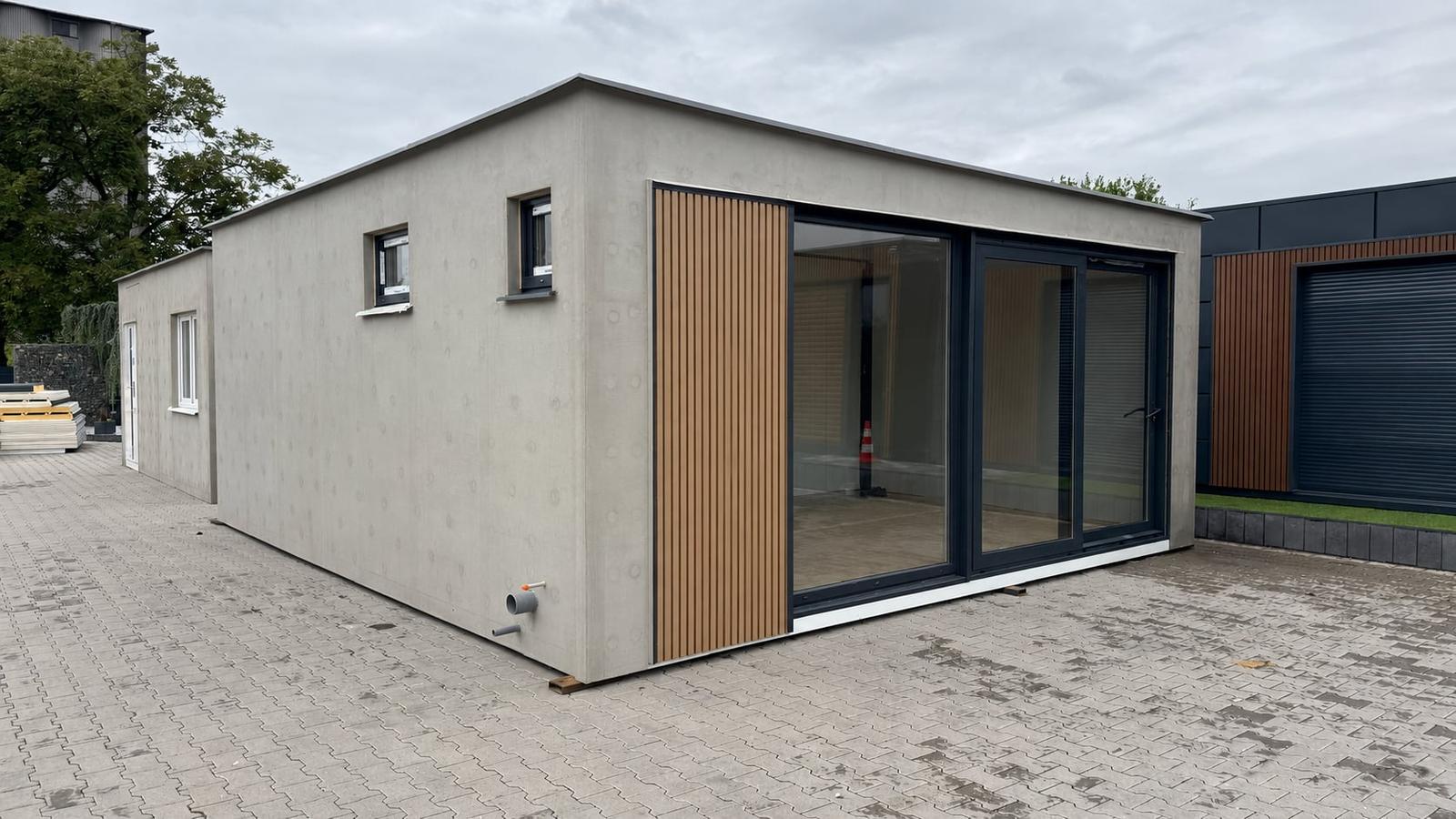 ROZOSTAVANÁ MODULOVÁ CHATA–moderná stavba,kvalitné materiály