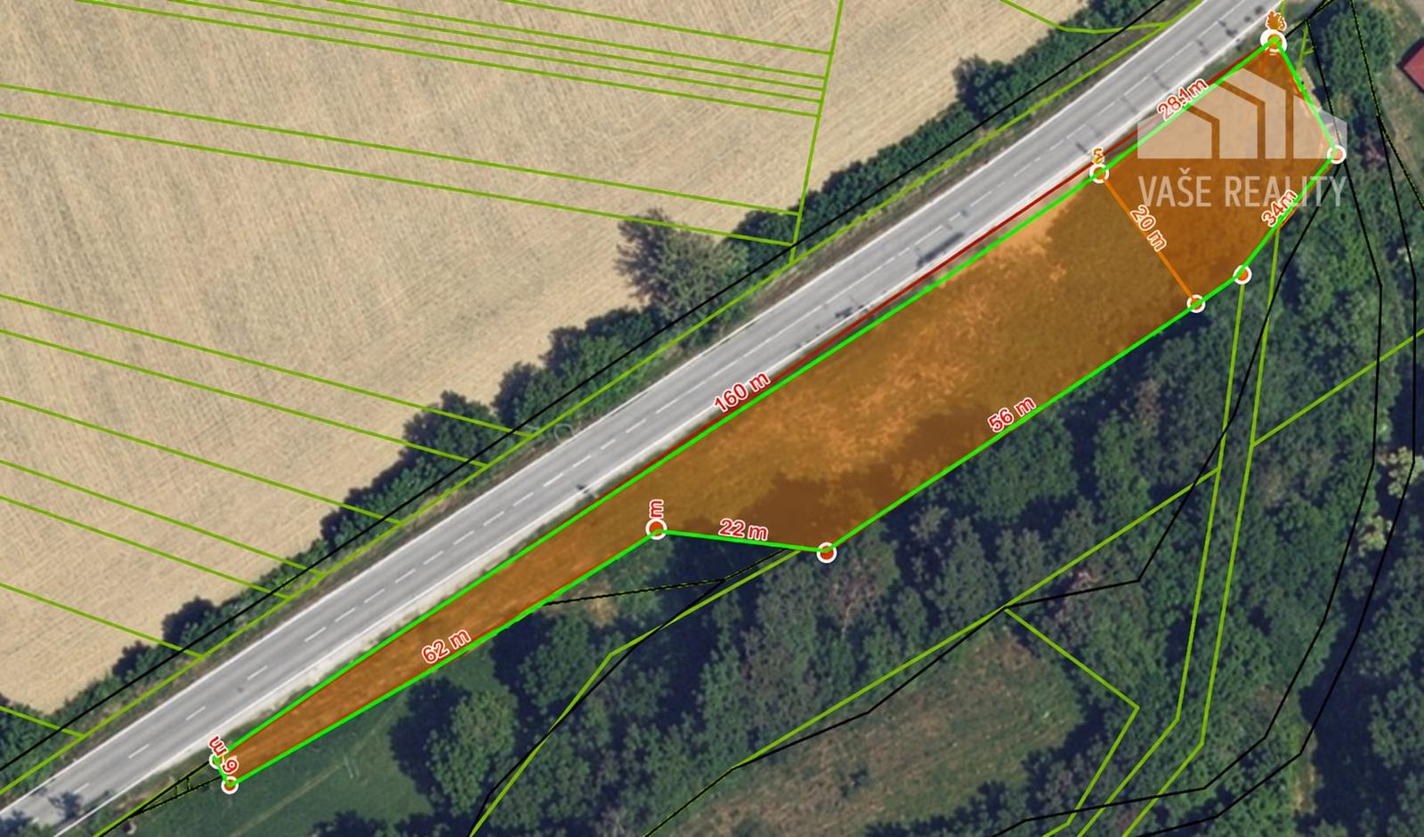 ATRAKTÍVNY STAVEBNÝ POZEMOK 2 208 m² PRI HLAVNEJ CESTE – MODROVKA, okr. N. Mesto/Váhom, IDEÁLNY NA PODNIKANIE