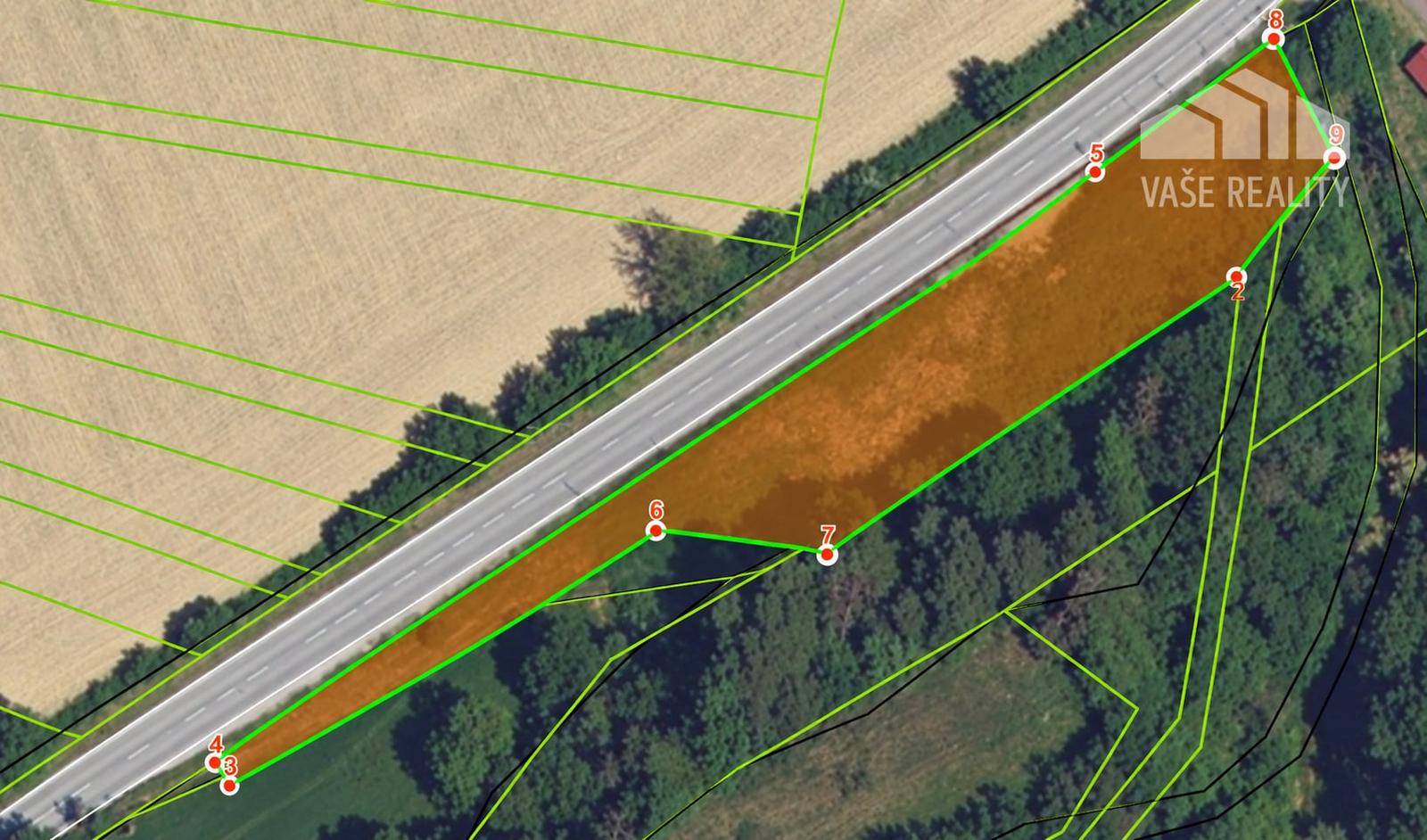 ATRAKTÍVNY STAVEBNÝ POZEMOK 2 208 m² PRI HLAVNEJ CESTE – MODROVKA, okr. N. Mesto/Váhom, IDEÁLNY NA PODNIKANIE – fotka 2