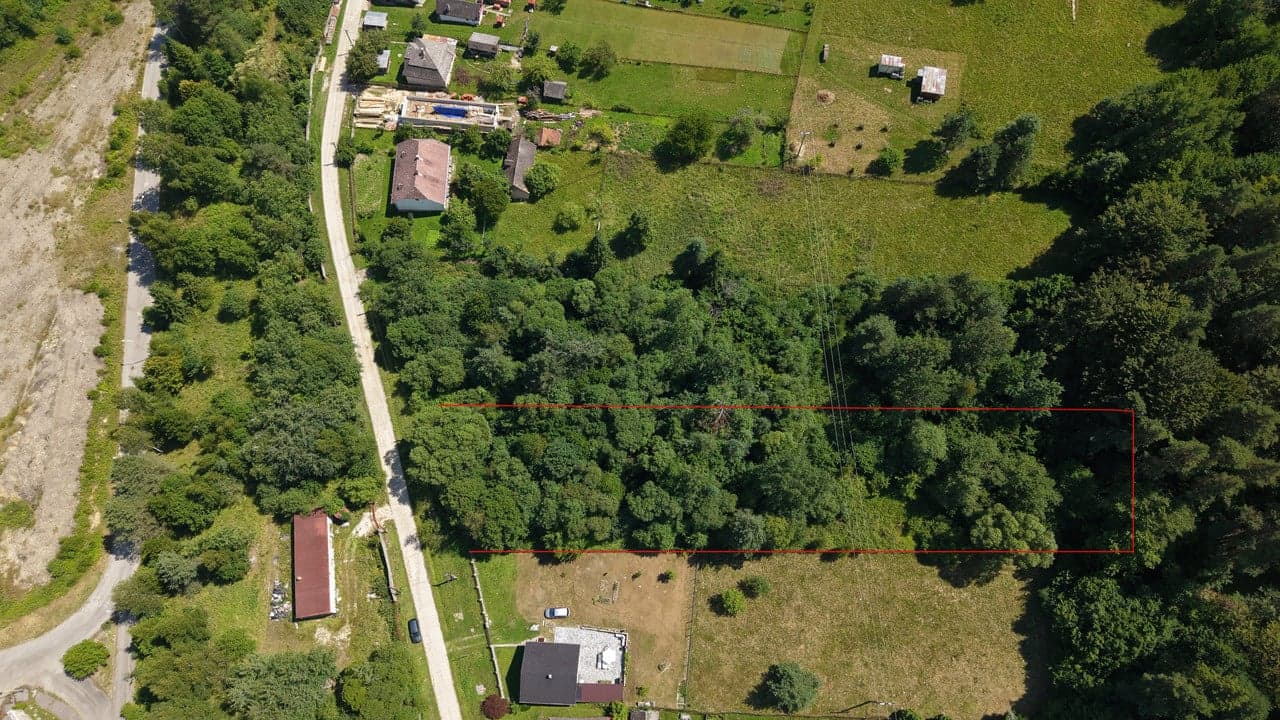 Na predaj stavebný pozemok 3554 m² - Prakovce, Gelnica