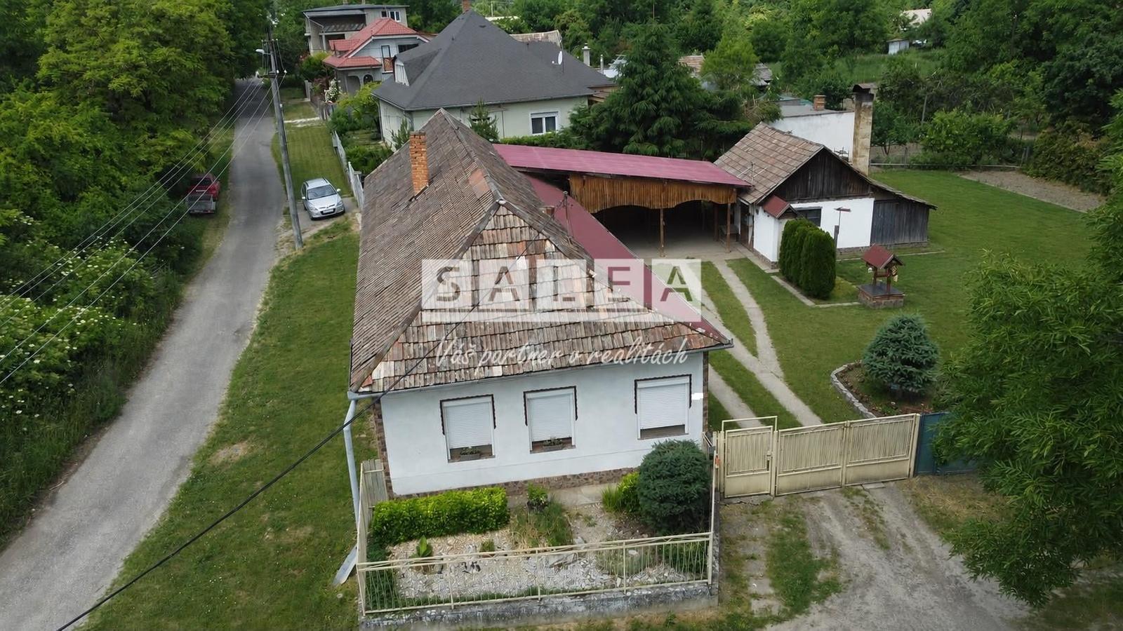 Útulný rodinný dom, 13 m2, garáž, letná kuchyňa, Veľké Ludince, okr. Levice