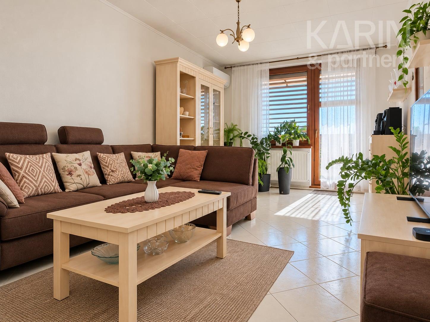 4-izbový byt 97 m² s balkónom, garážou a záhradou – HORNÉ OBDOKOVCE
