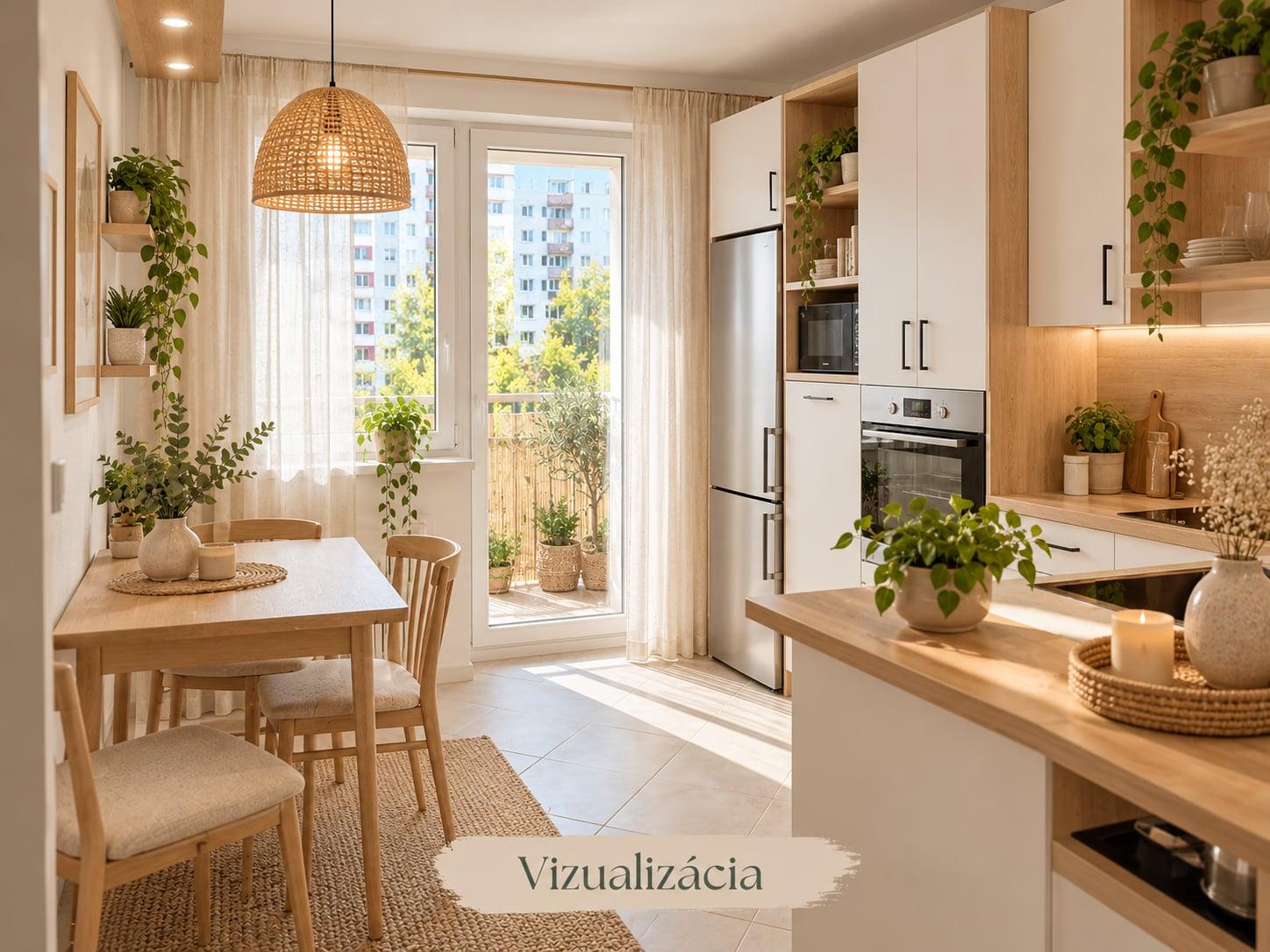 SLNEČNÝ 3-IZBOVÝ BYT S LOGGIOU | BREZNO 70 m² – fotka 2