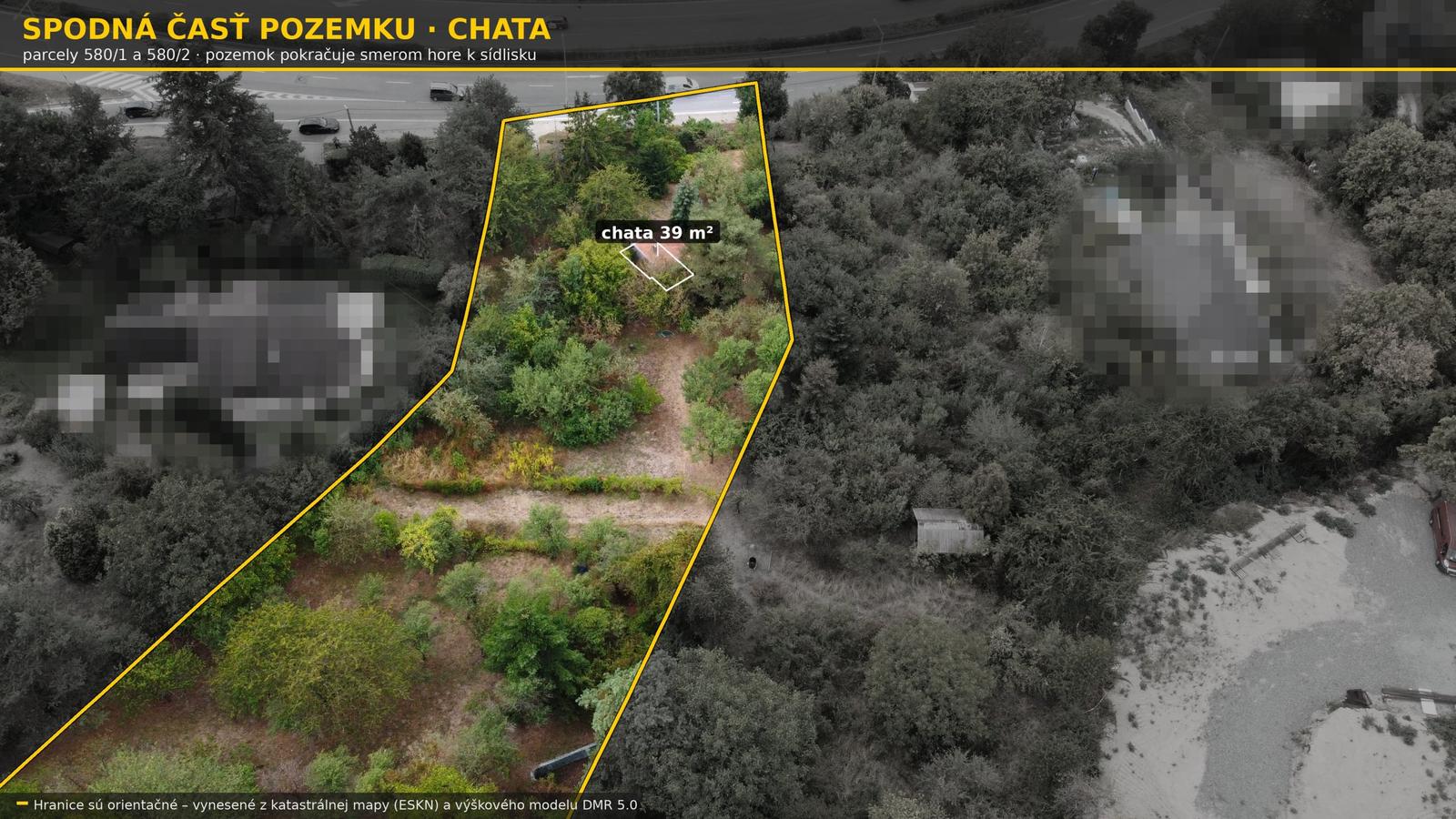 Priestranná záhrada 5164 m² s chatou, Sečovská cesta, Košice