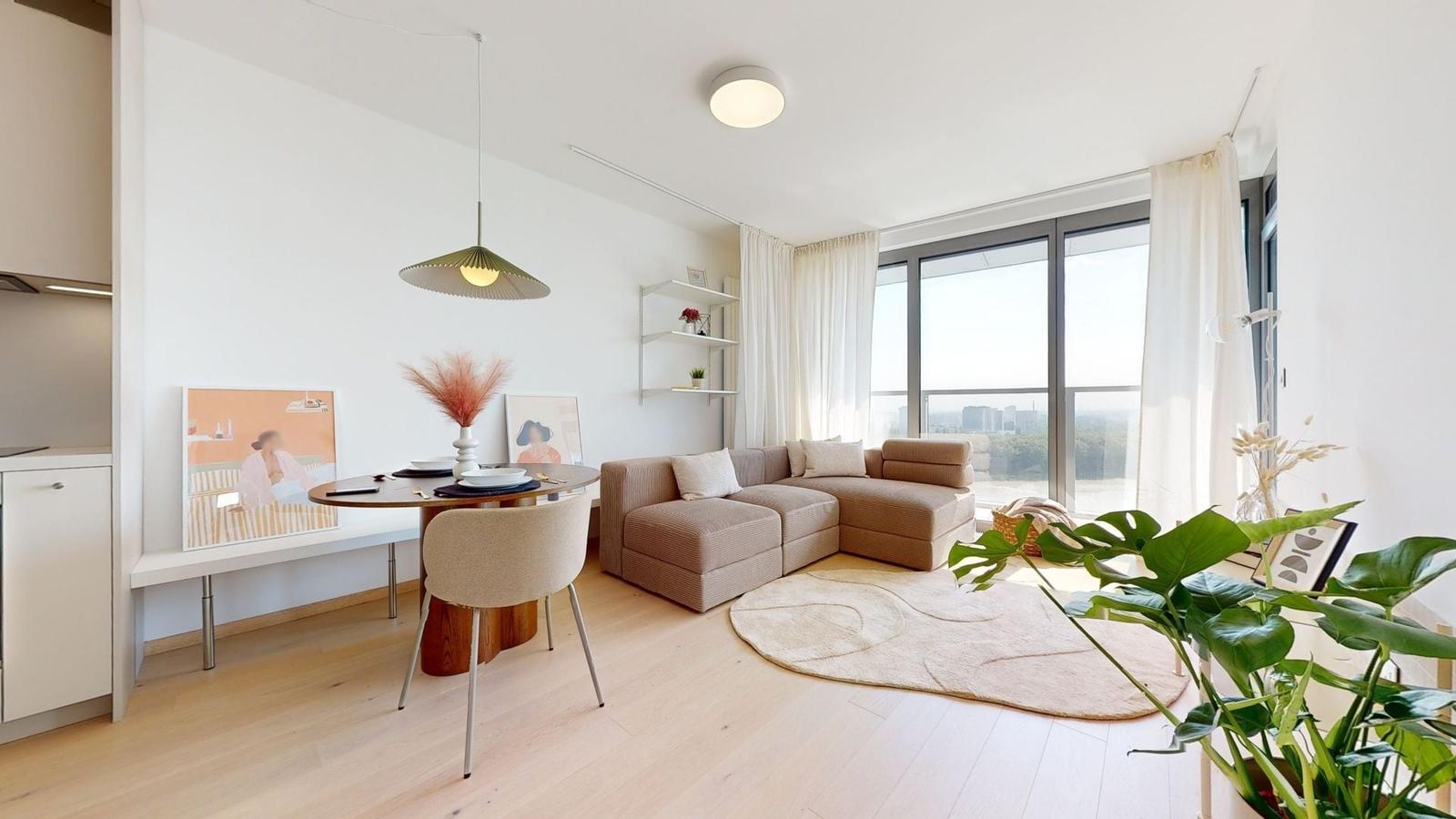 PRENÁJOM | Elegantný 2 izbový byt v Eurovea Tower, Bratislava I - Staré mesto