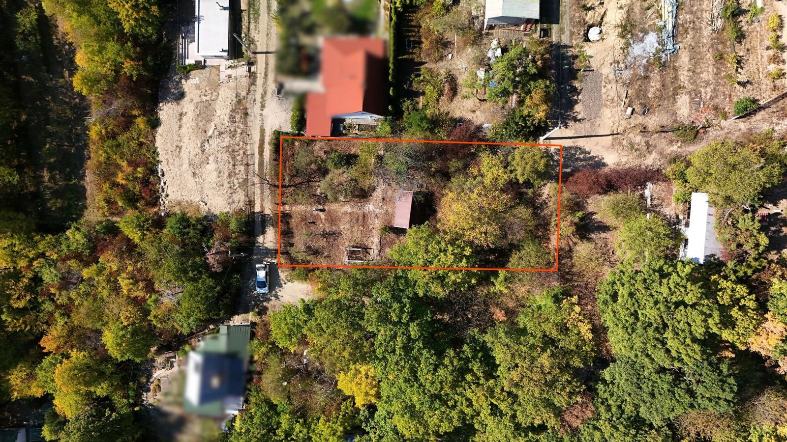 Záhradkársky pozemok s výhľadom na mesto – Čermeľ, Košice
