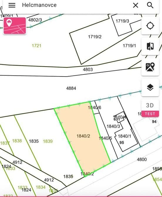 Na predaj, rovinatý pozemok, obec  Helcmanovce, okres Gelnica – fotka 2