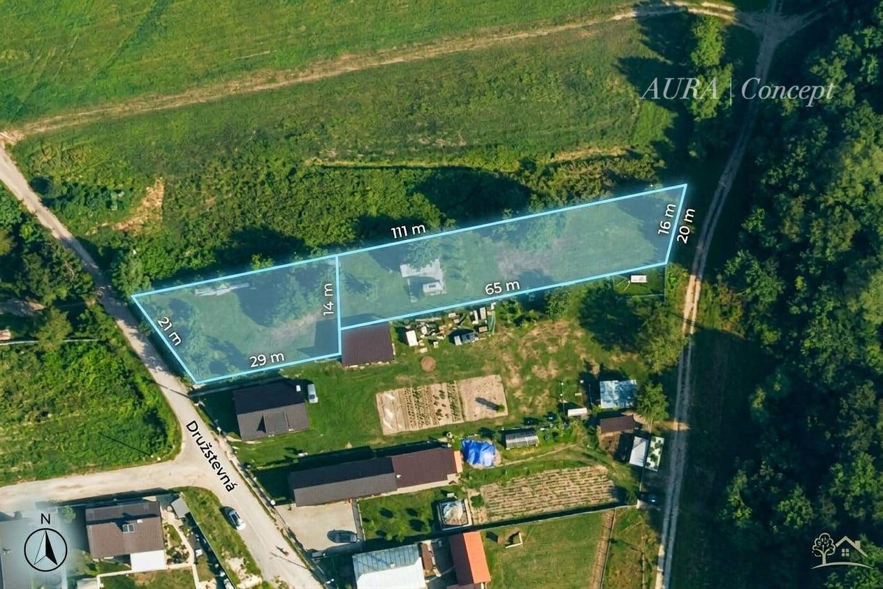 Predaj | Slnečný Stavebný pozemok 1 546 m² | rovina | Bytča