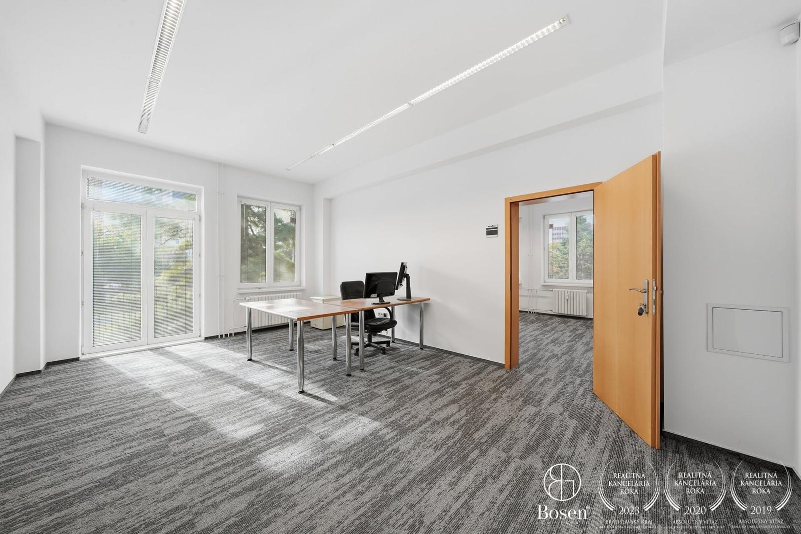 BOSEN| Reprezentatívne kancelárie 174 m² so samostatným vstupom a parkovaním | Trnavská cesta, Bratislava – Nové Mesto