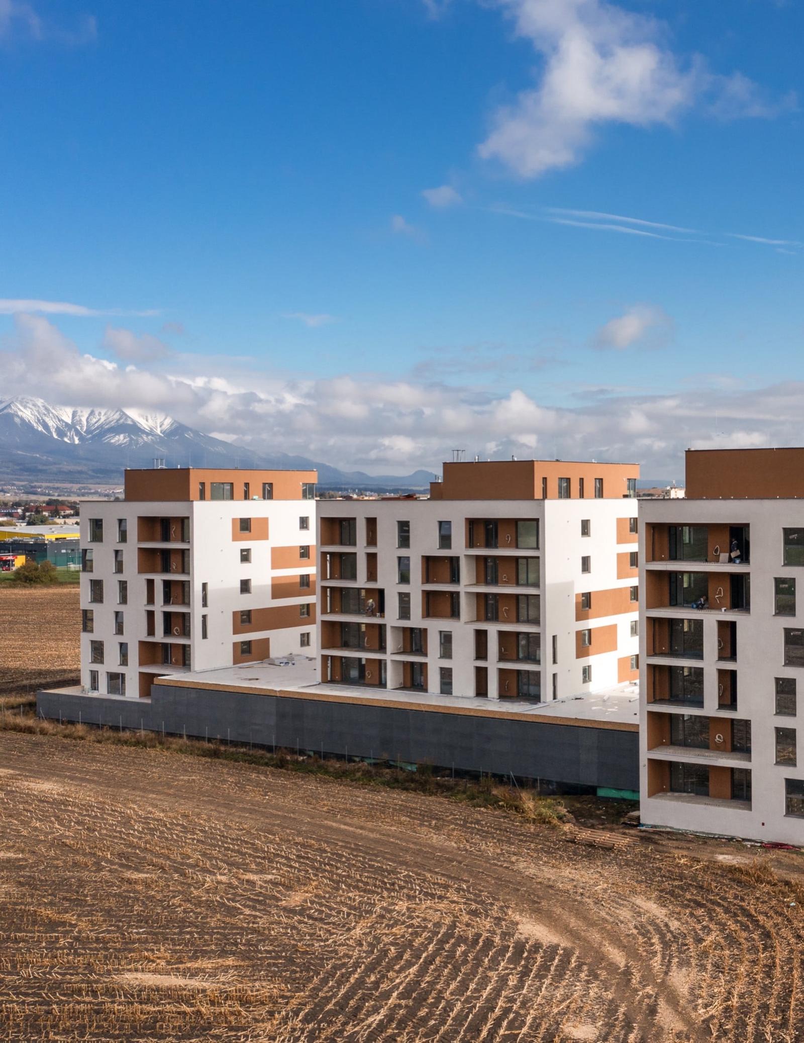BELL RESIDENCE POPRAD | Prémiové bývanie pod Tatrami | 1,5-izbový byt