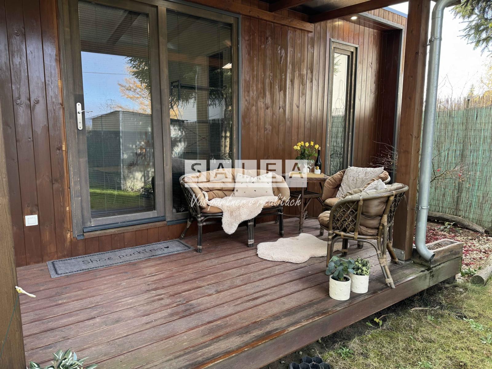 Krásna záhrada s chatkou v Kráľovej nad Váhom, Znížená cena- EXKLUZÍVNE