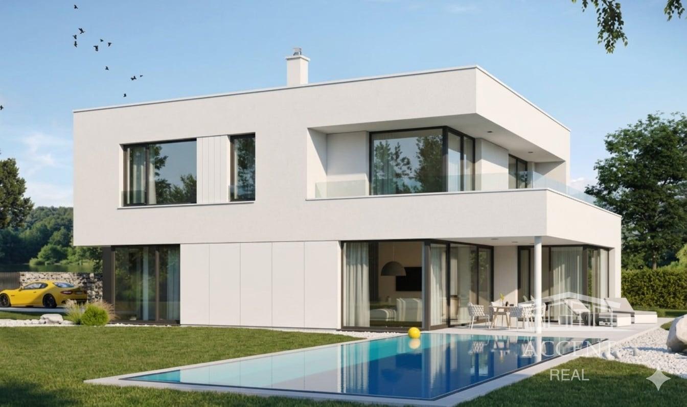 ACCENT REAL - PRÉMIOVÁ VILA S VEĽKORYSOU VÝMEROU 266M2, TERASA, GARÁŽ, 4 PARKOVACIE MIESTA - IVANKA PRI DUNAJI