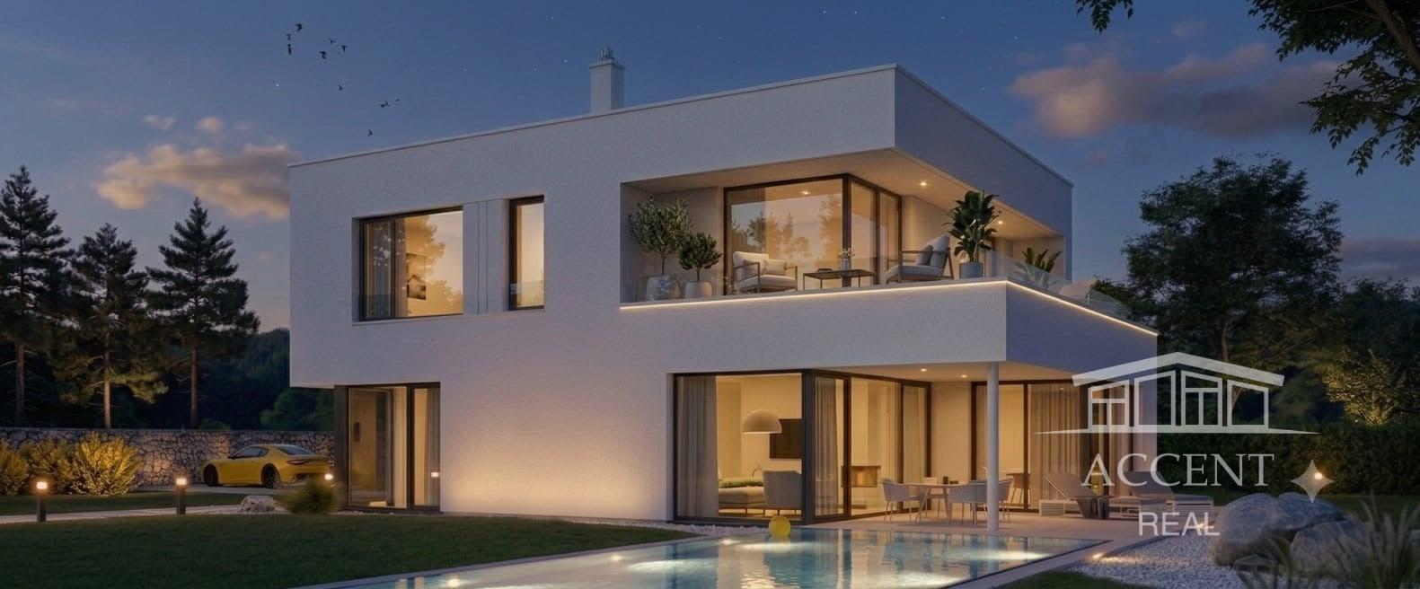 ACCENT REAL - PRÉMIOVÁ VILA S VEĽKORYSOU VÝMEROU 266M2, TERASA, GARÁŽ, 4 PARKOVACIE MIESTA - IVANKA PRI DUNAJI – fotka 2