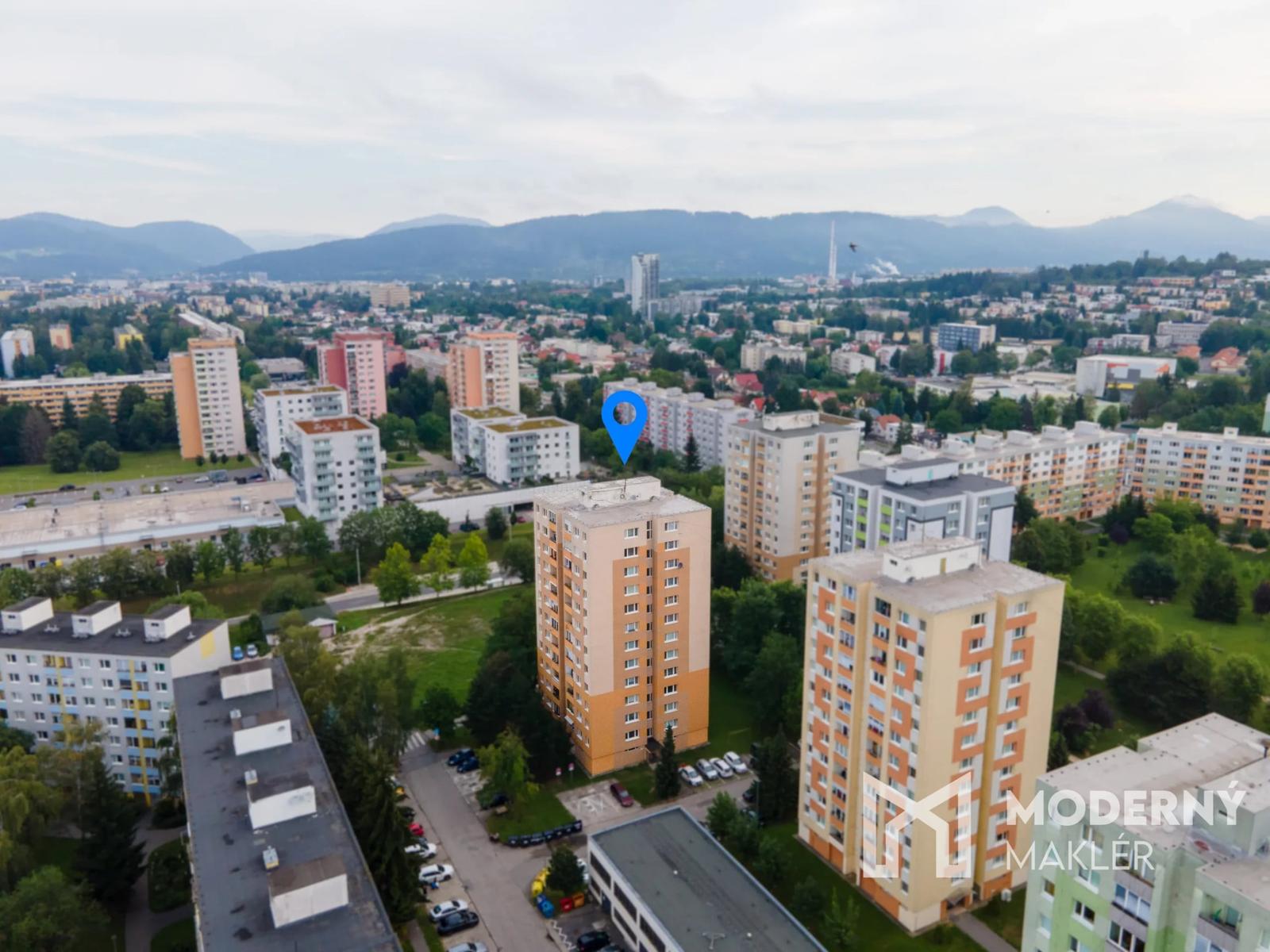 ZNÍŽENÁ CENA: Na predaj 3-izbový byt na Gaštanovej ulici v Žiline