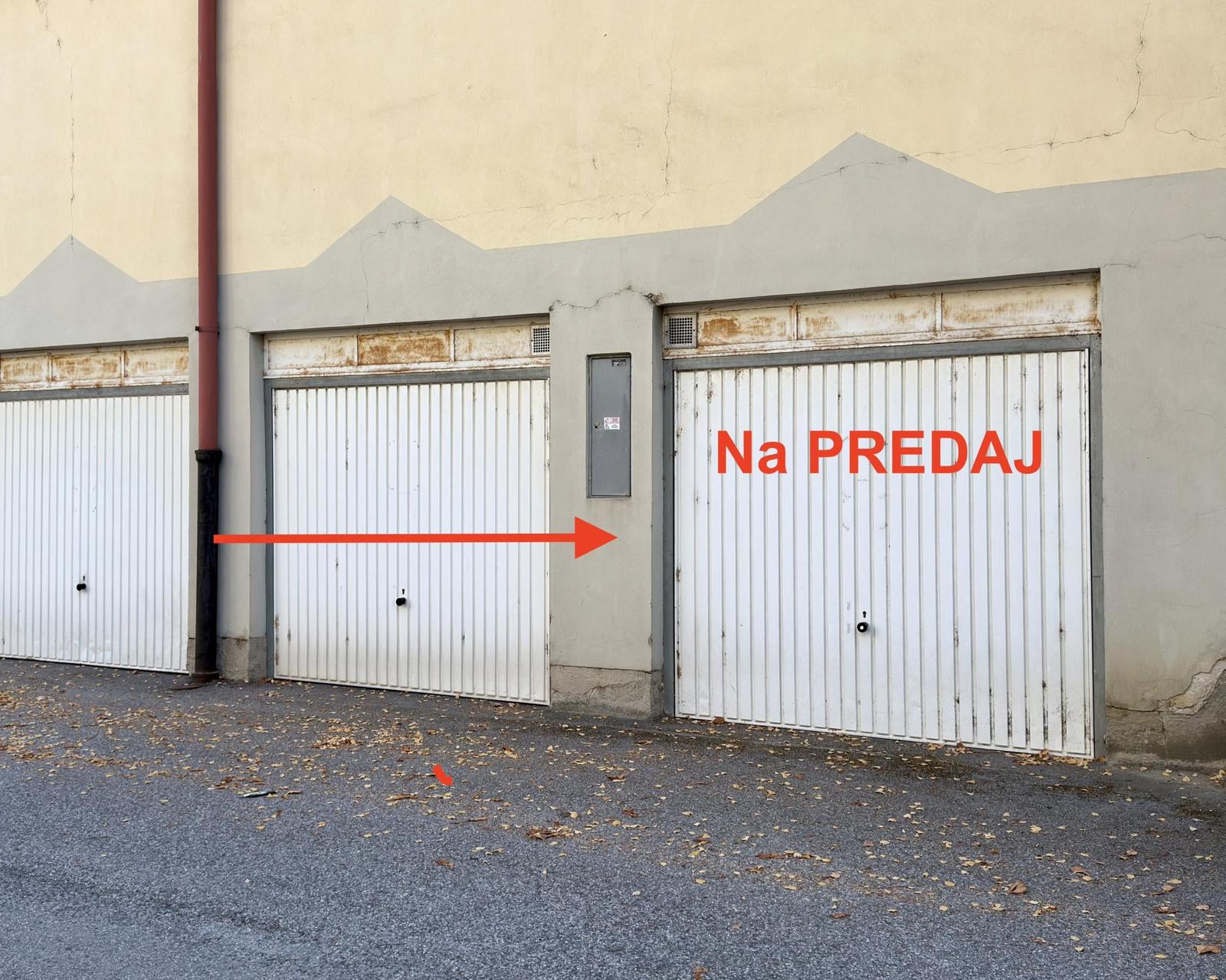 Na PREDAJ garáž v Prešove ulica Alexandra Matušku