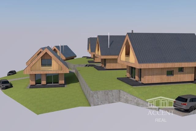 ACCENT REAL - REKREAČNÉ CHATY (116M2) V ŠTANDARDE S KUCHYŇOU - V NÁDHERNEJ LOKALITE LYŽIARSKEHO STREDISKA MÝTO POD ĎUMBIEROM – fotka 2
