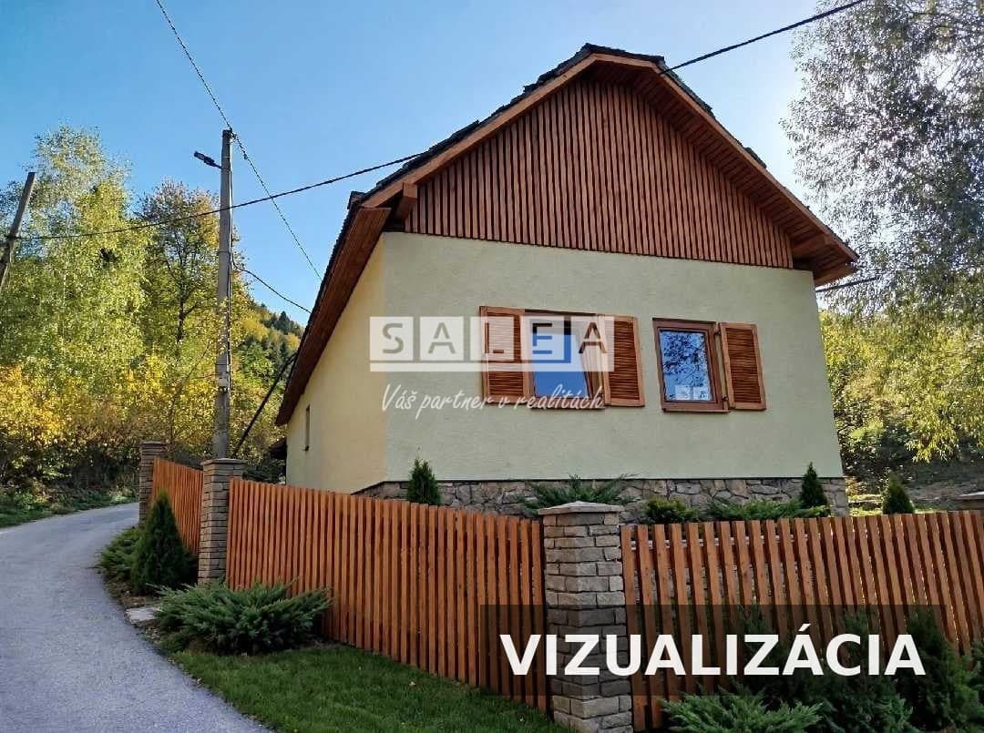 Kamenná chalupa s vlastným potôčikom pod lesom v obci Slovinky – fotka 2