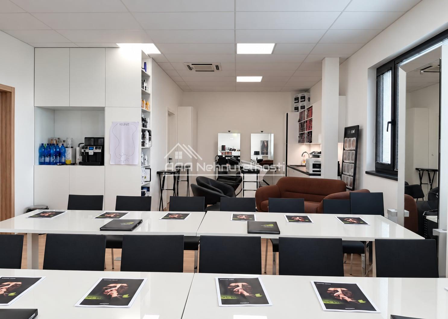 Kadernícky / beauty priestor | školiaca miestnosť | 55 m²