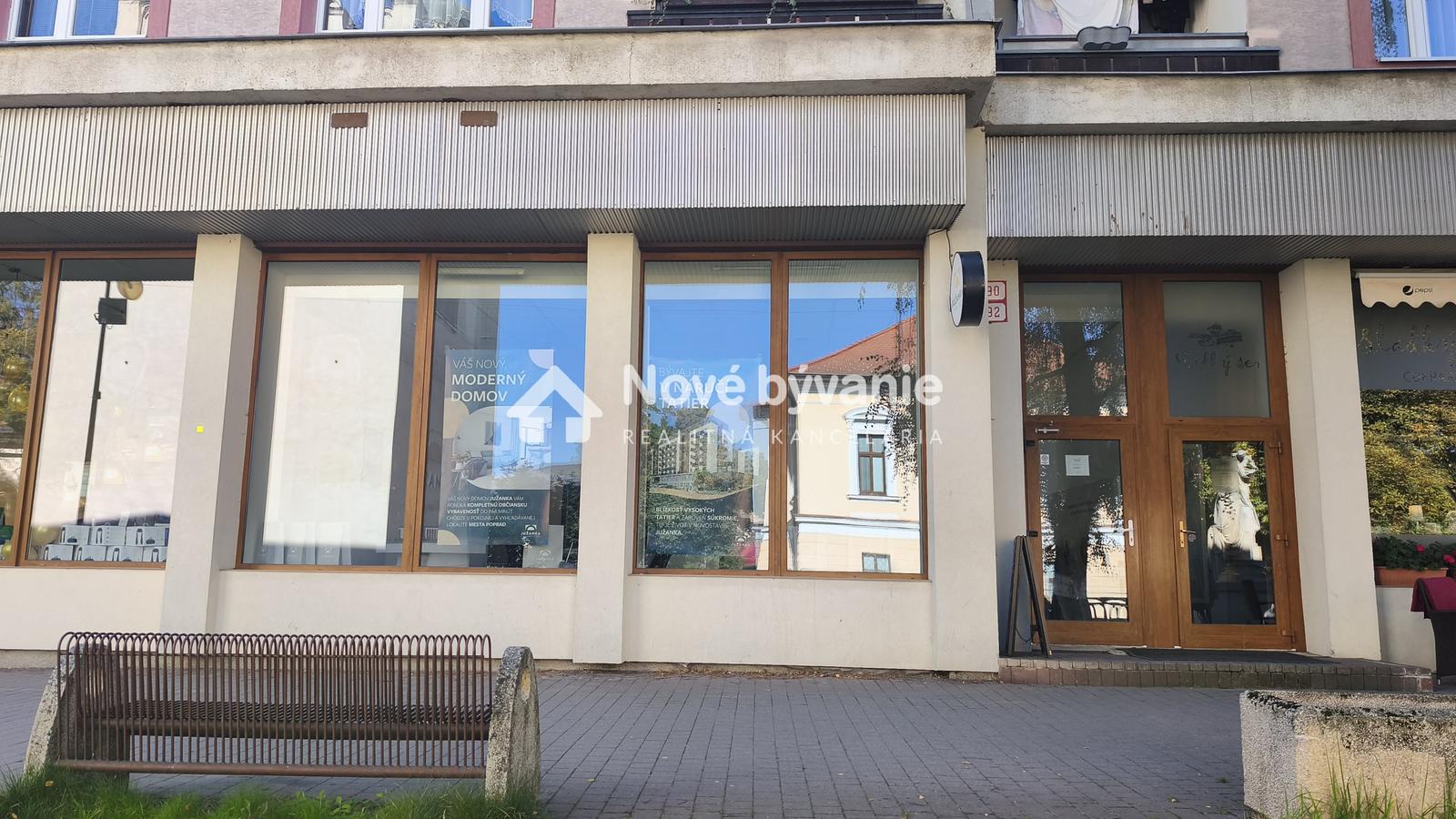 Exkluzívny priestor na prenájom na námestí Poprad