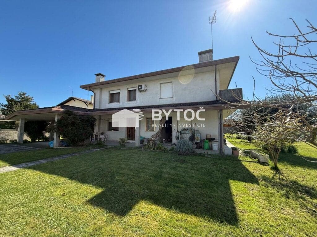 BYTOČ RK - 4-izb. RD v Taliansku so záhradou 900m2 neďaleko pobrežia - San Michele al Tagliamento