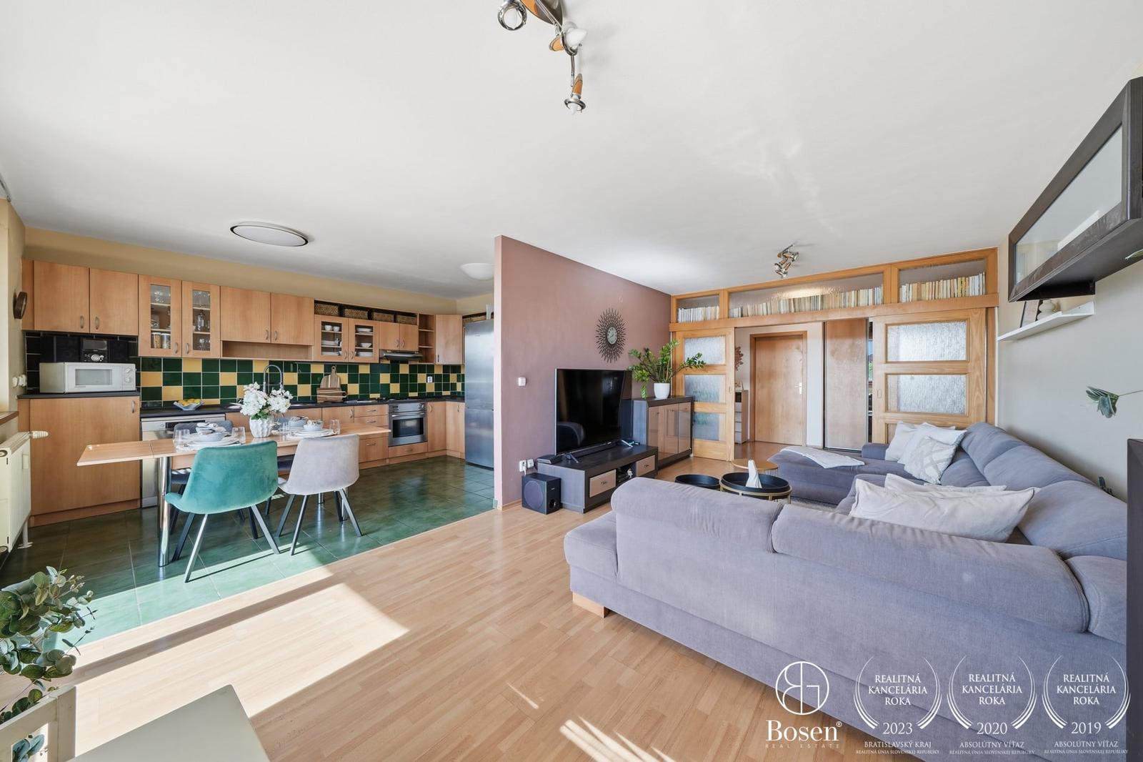 BOSEN | 3 izbový byt s balkónom, Bratislava - Šancová