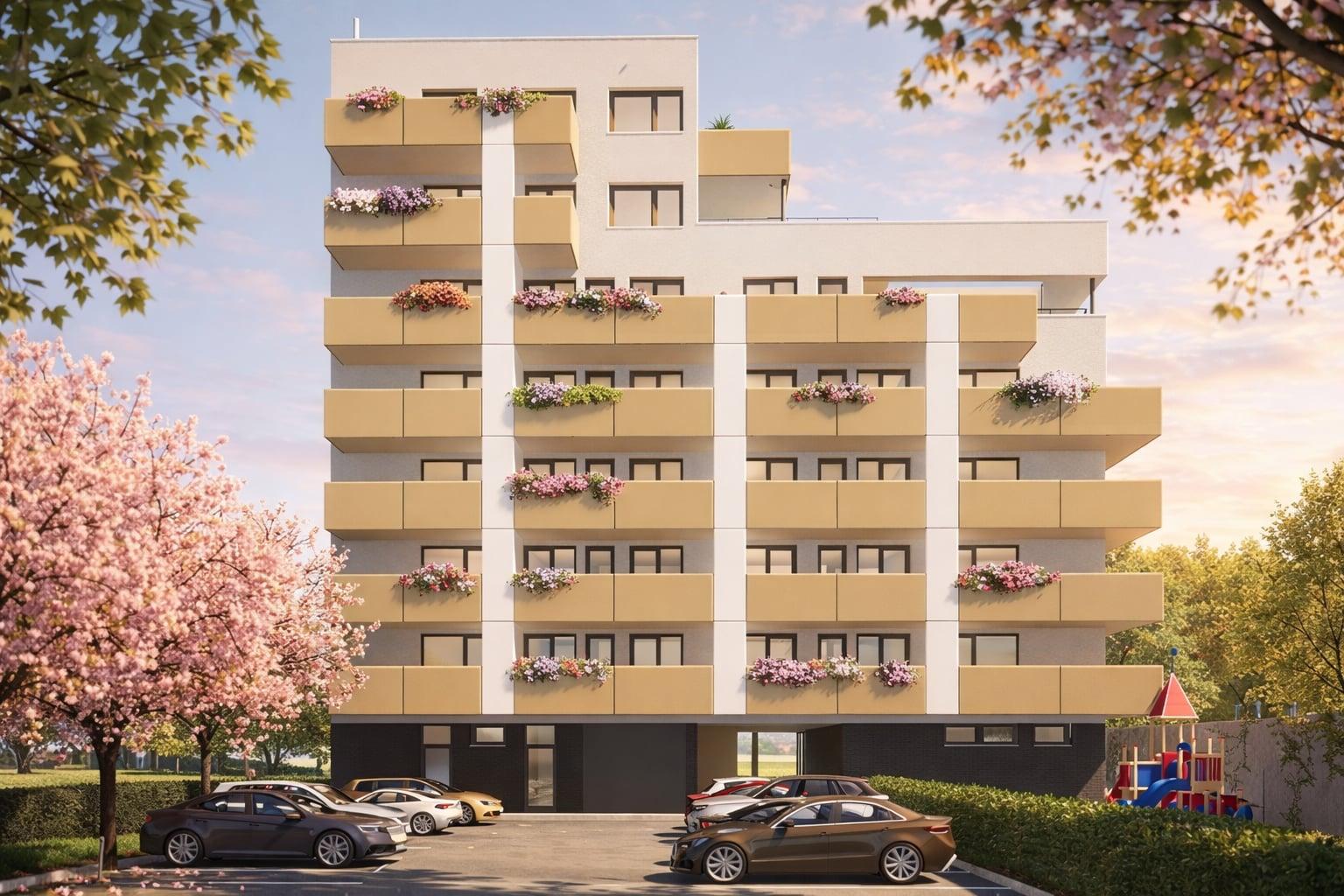 3-izbový byt s priestranným balkónom v novostavbe LOTOS Trnava