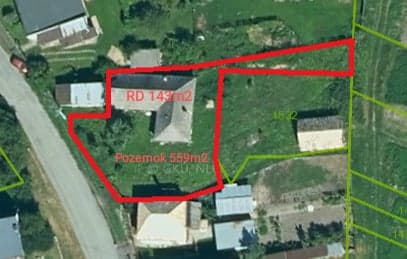 Predaj,rodinný dom s pozemkom v dedinke Lipovany
