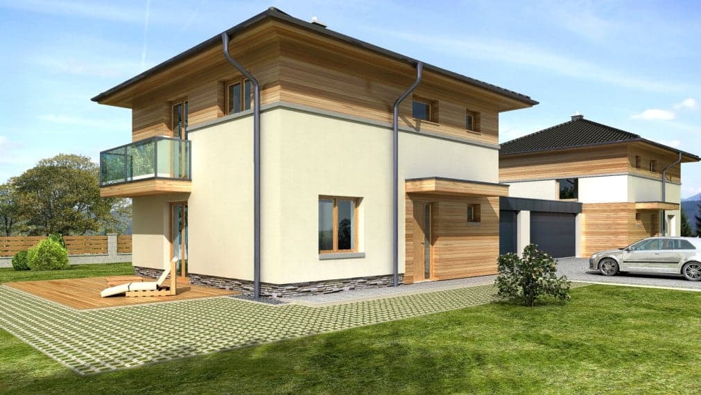 MODERNÝ 5-IZBOVÝ POSCHODOVÝ DOM