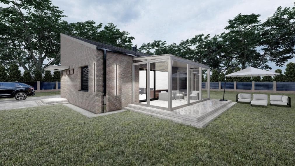 MODERNÝ 4 IZBOVÝ BUNGALOV - HOLODOM 193 900,-€