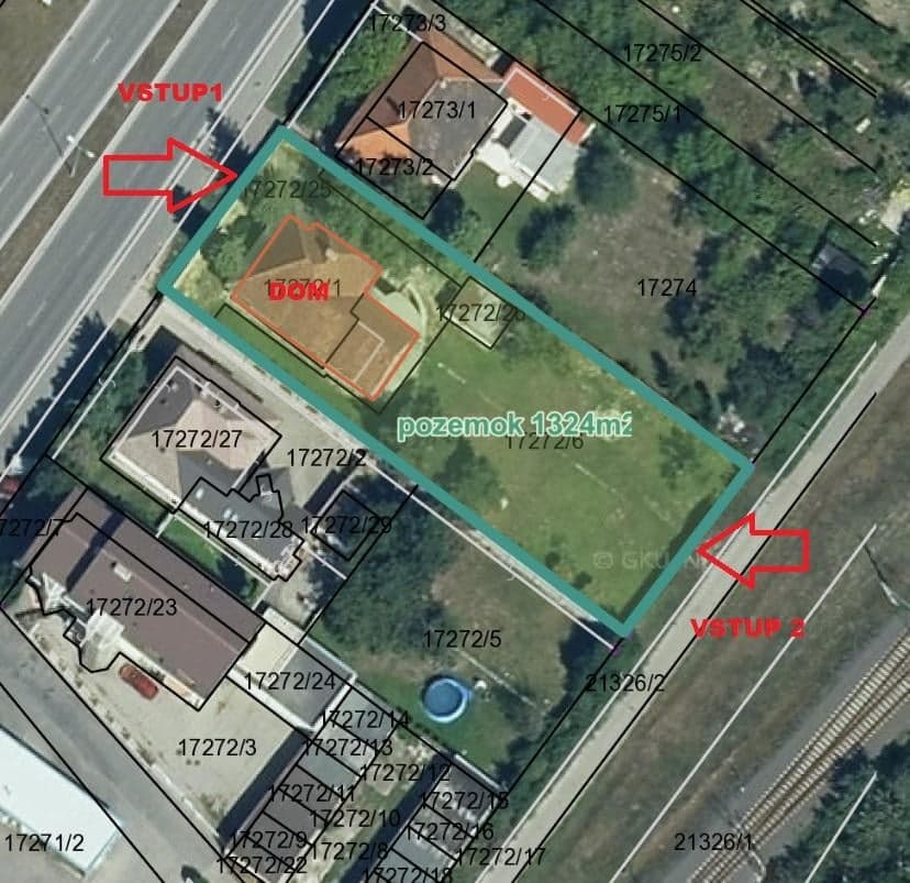 Rodinný dom v veľkým pozemkom po rekonštrucii