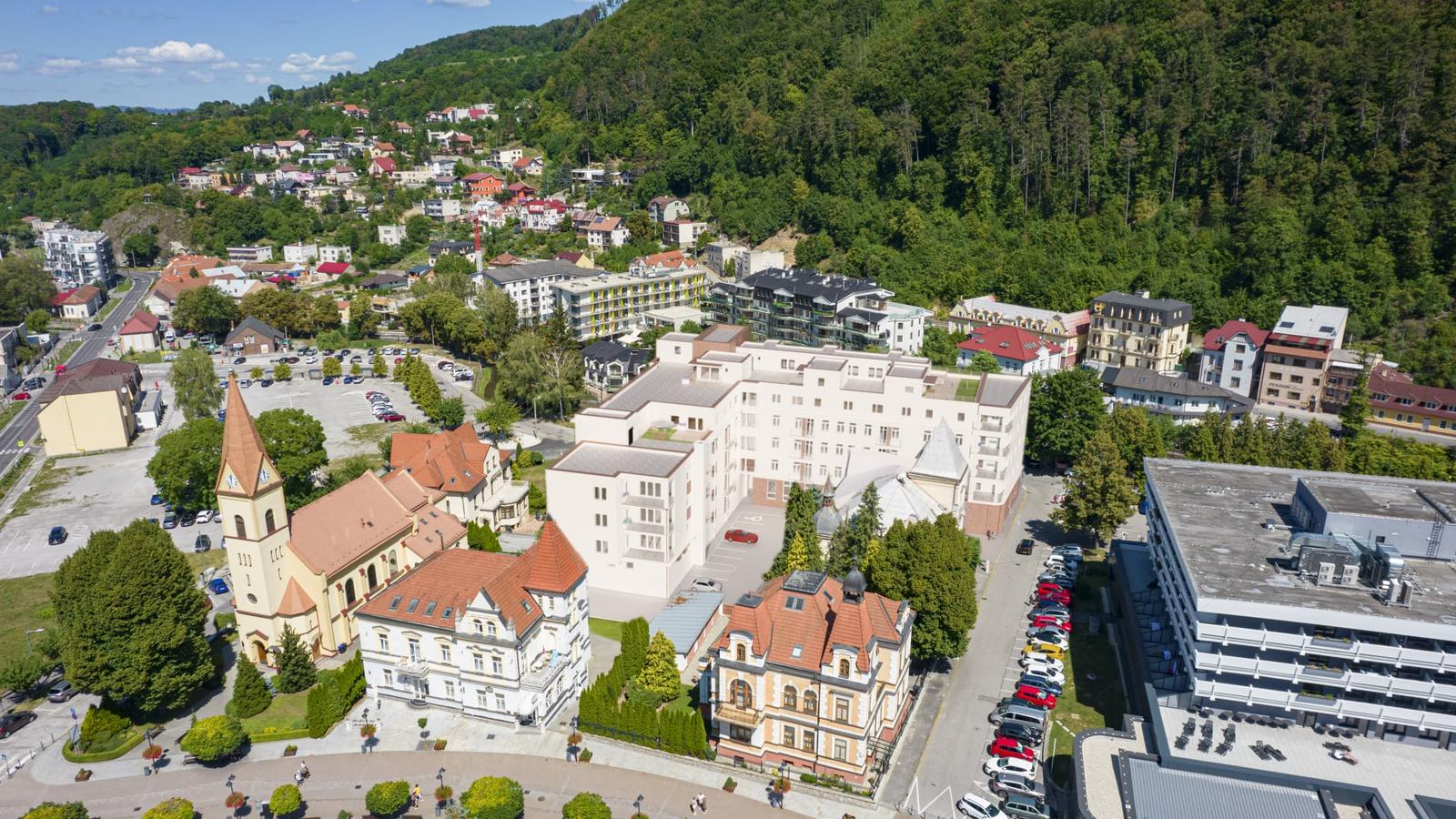 Rezidencia THERMAE - Výnimočné bývanie v srdci kúpeľného mesta