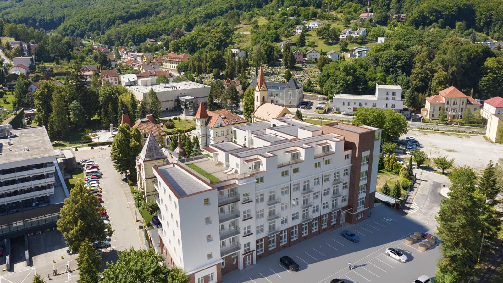 Rezidencia THERMAE - Výnimočné bývanie v srdci kúpeľného mesta