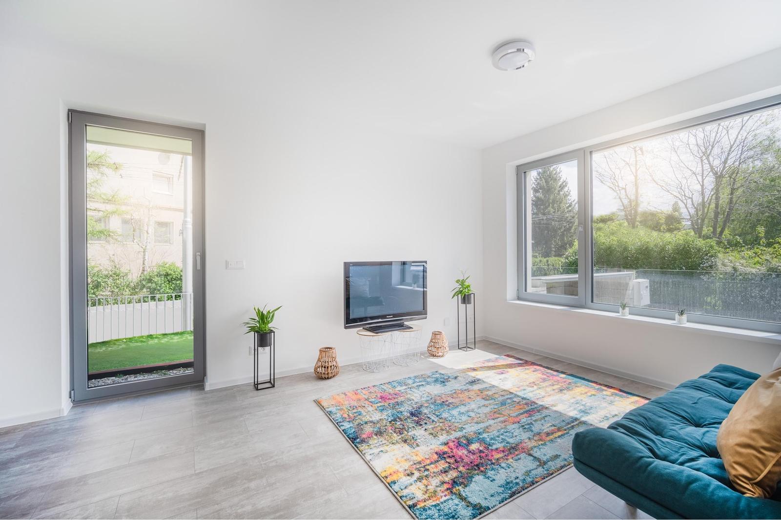 Predané ! - 2 IZB. BYT, NOVOSTAVBA S PREDZÁHRADKOU 57,60m2, HORSKÝ PARK, BA I
