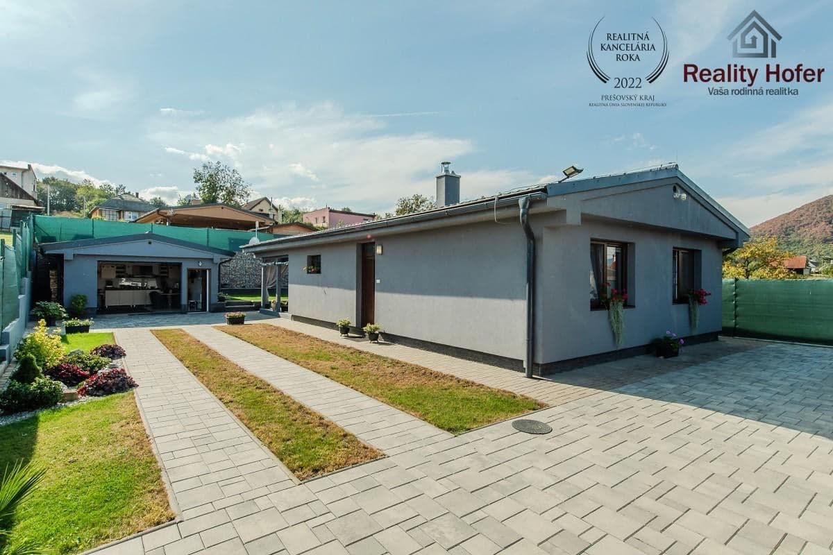 Novostavba bungalovu, Veľký Šariš, Prešov