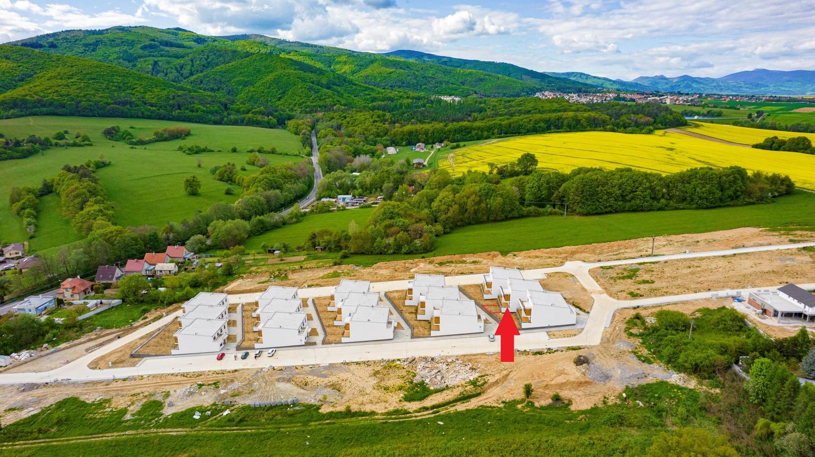 REZIDENCIA BOJNICE - 2-izb.byt s terasou a predzáhradkou